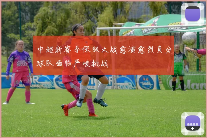 中超新赛季保级大战愈演愈烈负分球队面临严峻挑战